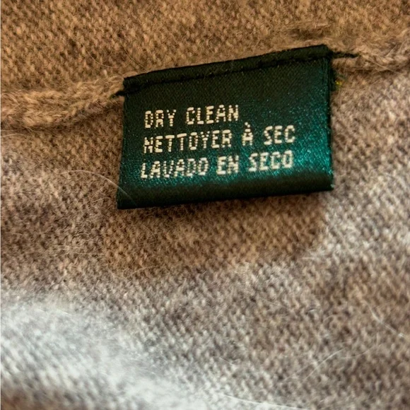 LAUREN RALPH LAUREN SZ XL Gray Wool Blend Maxi Skirt - Picture 5 of 6